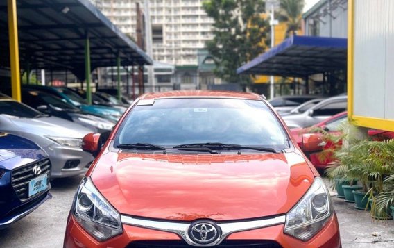 Orange Toyota Wigo 2019 for sale in Quezon City-1