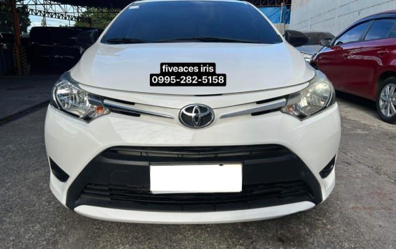 White Toyota Vios 2018 for sale in Manual-1