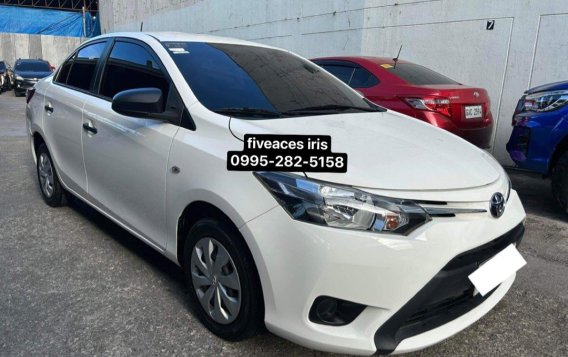 White Toyota Vios 2018 for sale in Manual