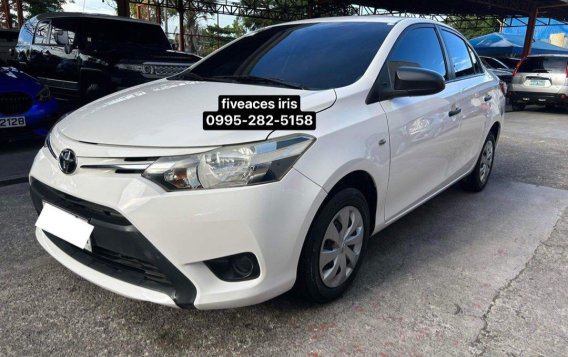 White Toyota Vios 2018 for sale in Manual-8