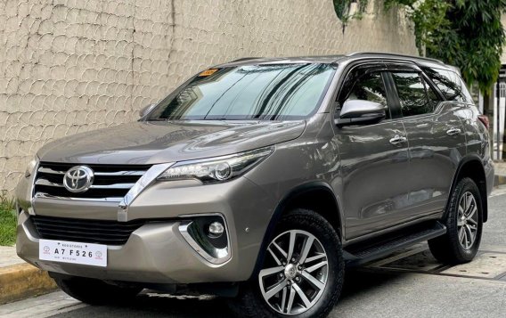 Bronze Toyota Fortuner 2019 for sale in Automatic