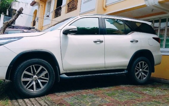Pearl White Toyota Fortuner 2017 for sale in Imus