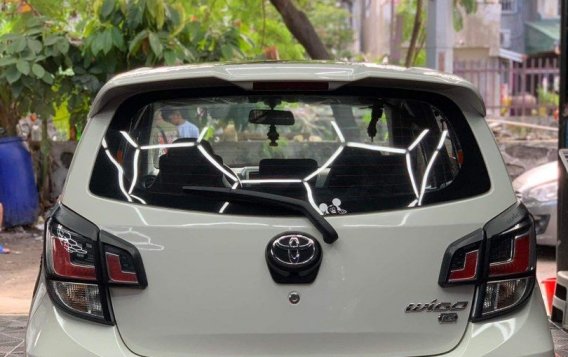 White Toyota Wigo 2019 for sale in Automatic-4