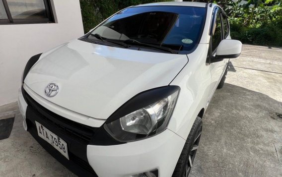 White Toyota Wigo 2015 for sale in Automatic-2