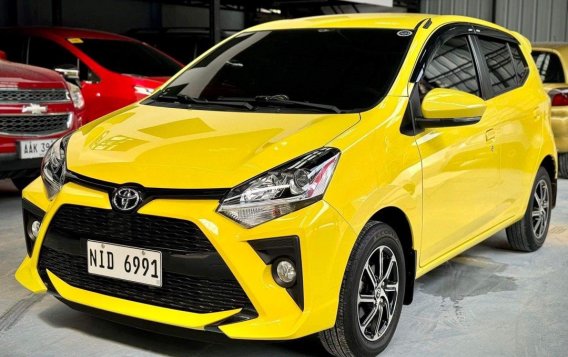 Yellow Toyota Wigo 2022 for sale in Automatic-1