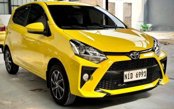 Yellow Toyota Wigo 2022 for sale in Automatic-2