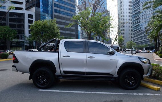 Silver Toyota Hilux 2017 for sale in -1