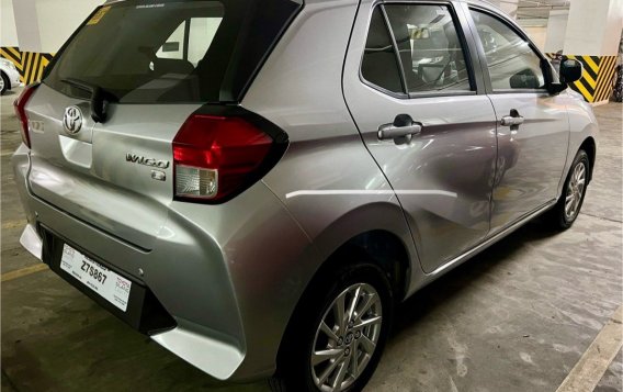 Silver Toyota Wigo 2024 for sale in -2