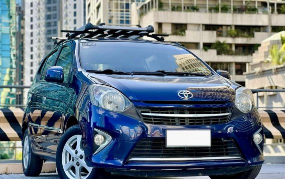 Sell Blue 2015 Toyota Wigo Hatchback at Automatic in  at 56000 in Manila-1