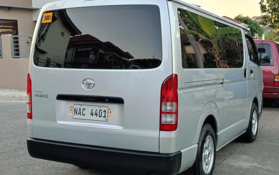 Silver Toyota Hiace 2017 Van for sale in Manila-3