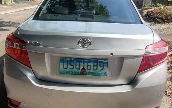 Selling Silver Toyota Vios 2014 Sedan at Manual  at 143117 in Antipolo-2