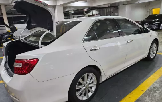 2012 Toyota Camry 2.5 V White Pearl in San Juan, Metro Manila-2