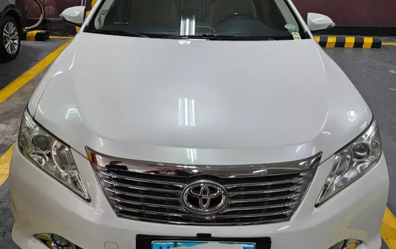 2012 Toyota Camry 2.5 V White Pearl in San Juan, Metro Manila