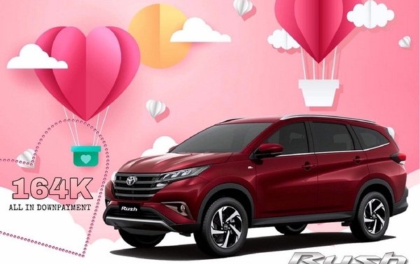 Toyota Rush Valentine Promo